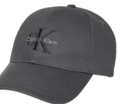 Calvin Klein Monologo Embroidery Baseball Cap – Charcoal Gray