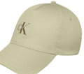 Calvin Klein Washed Monologo Patch Colorblock Cap – Feather Gray