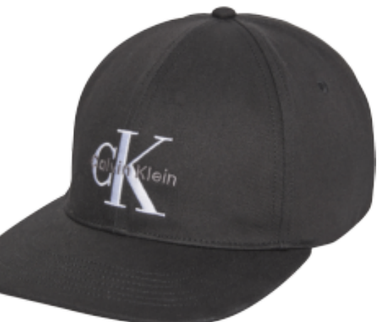 Calvin Klein Monologo Modern Flatbrim – Black