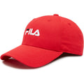 FILA Baseball Cap with Embroidered Logo – Red