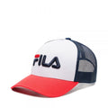 FILA FCU0026 Trucker Cap – White/Red/Navy