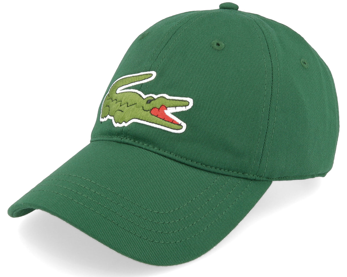 Lacoste Large Logo Dad Cap – Green