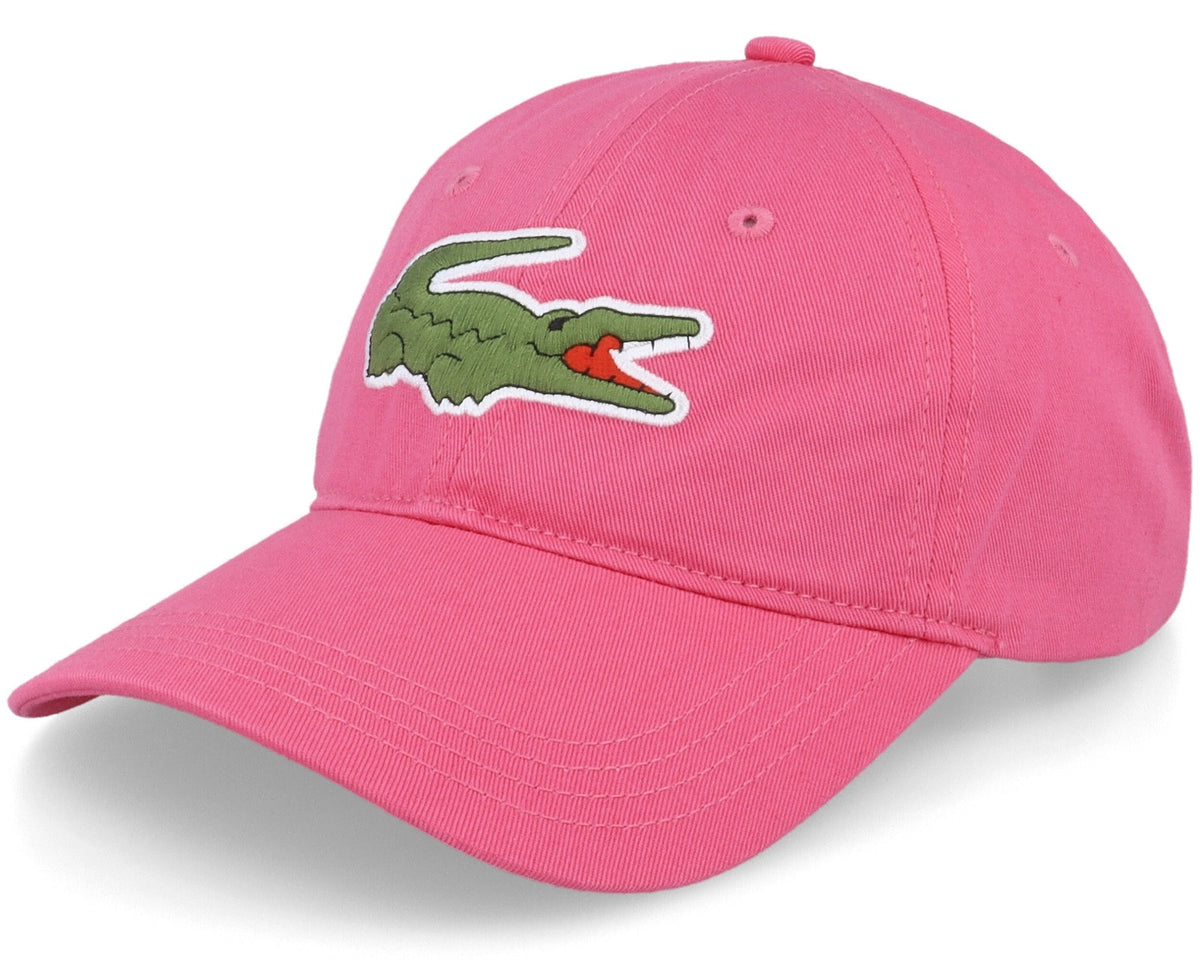Lacoste Big Logo Dad Cap – Friandise Pink