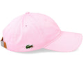 Lacoste Small Side Logo Dad Cap – Lotus Pink