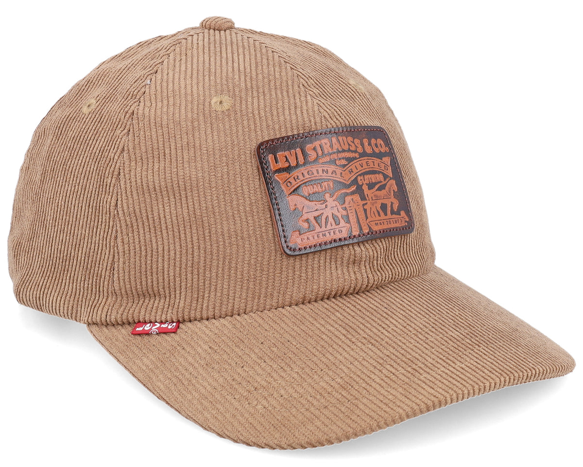 Levi's Relaxed Heritage Corduroy Cap – Dark Khaki