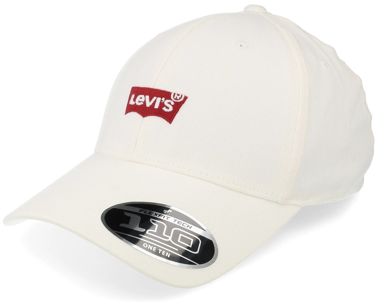 Levi's Mid Batwing Adjustable Cap – White