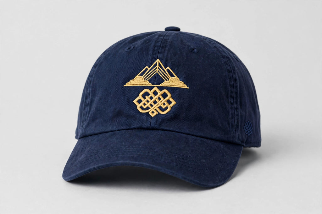 HI-LITE Mountain Dad Cap – Navy/Gold