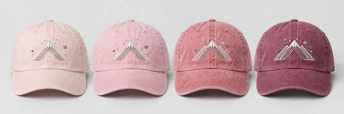 HI-LITE Dad Cap – Pink Shades Trio