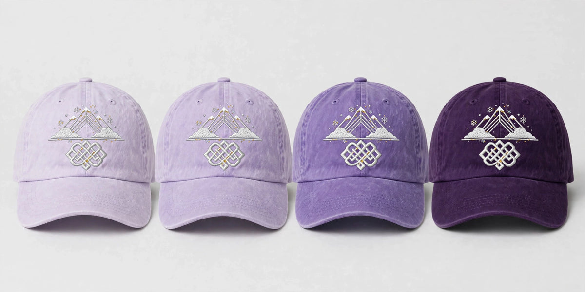 HI-LITE Dad Cap – Purple Shades Trio