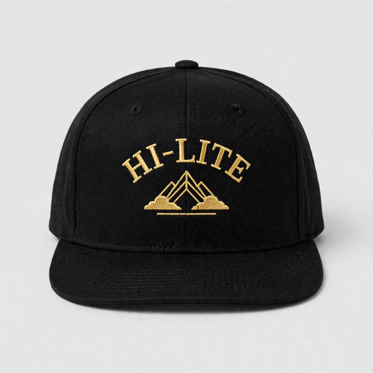HI-LITE Arch Snapback – Black/Gold