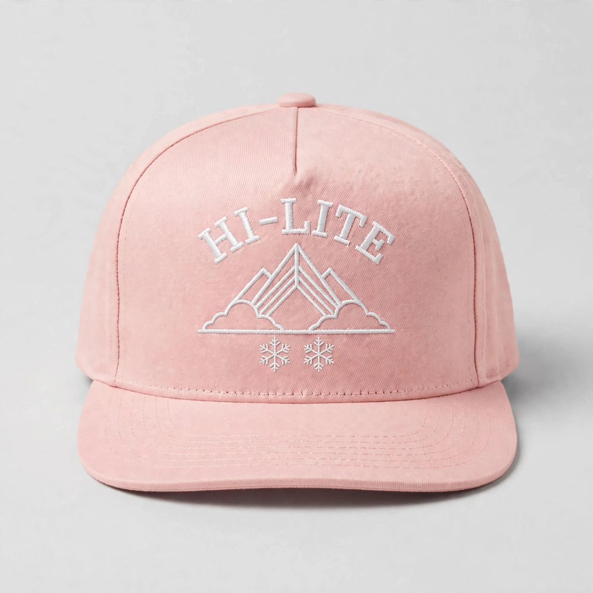 HI-LITE Snow Snapback – Pink/White