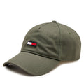 Tommy Jeans TJM Elongated Flag 5-Panel Cap – Khaki