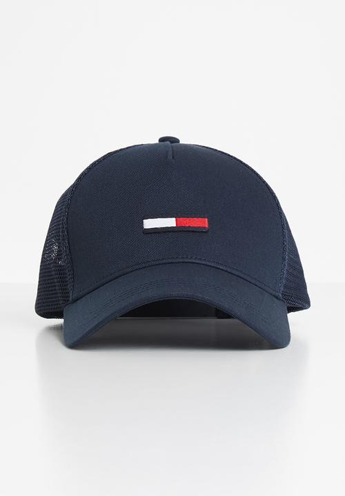 Tommy Jeans TJM Trucker Flag Cap – Navy