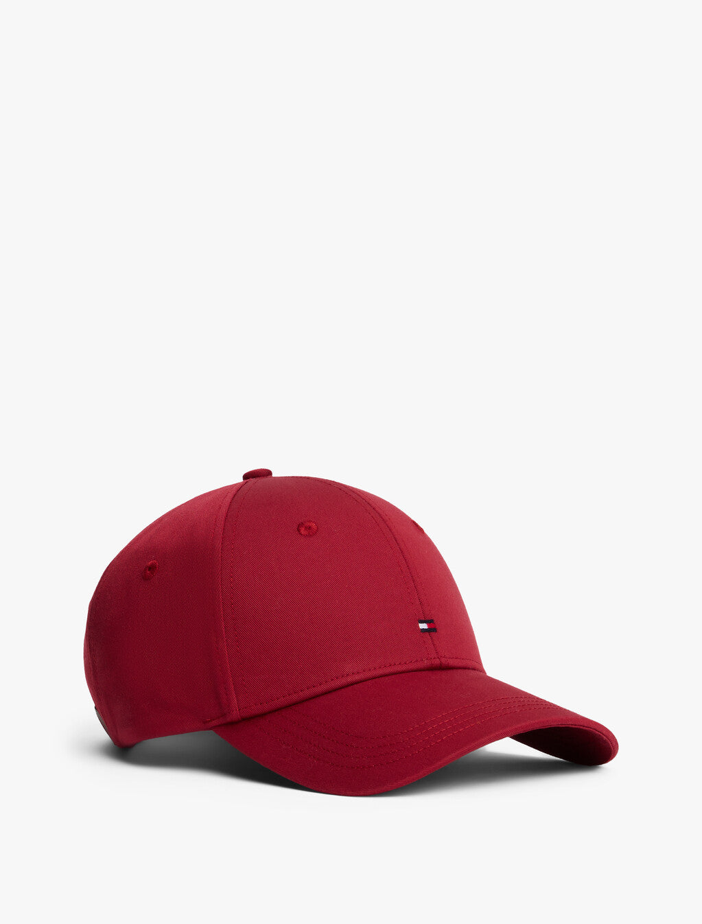 Tommy Hilfiger Flag Six-Panel Baseball Cap – Red