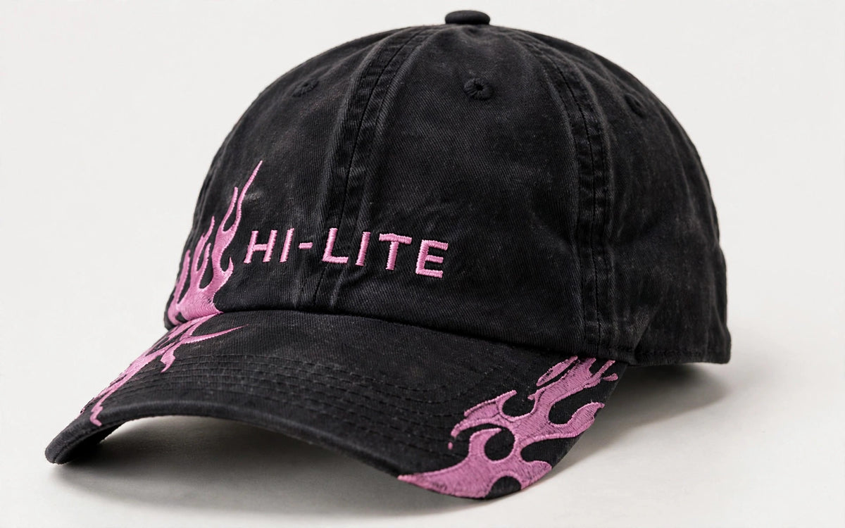 HI-LITE Flame Cap – Black & Pink